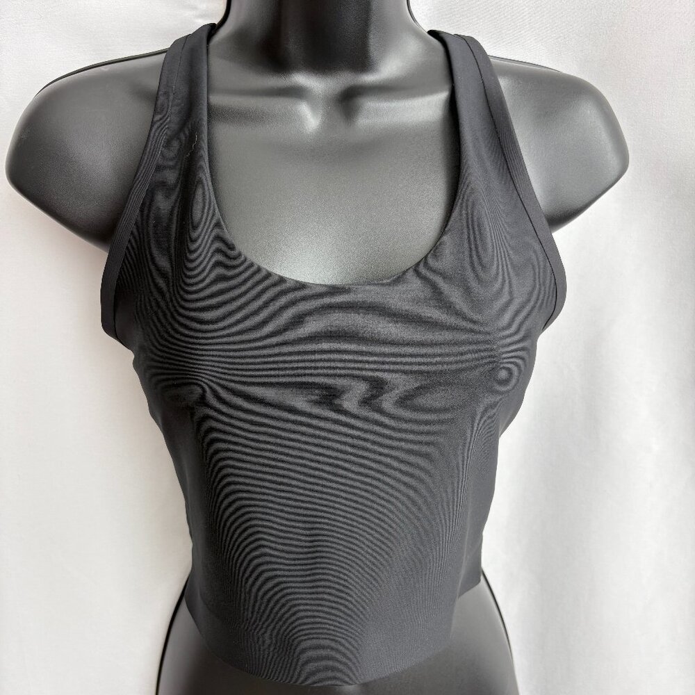 ALO Yoga Black Racerback Sports Bra Pilates Gym Size S Yogi Classic Fitness